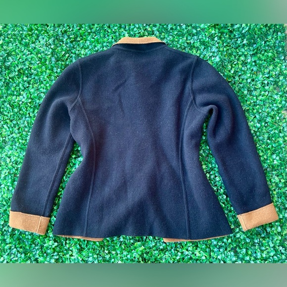 BRUNO MANETTI Sartorial Wool Jacket In Black Size 44 (Medium) - Picture 3 of 6